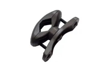 Mbajtëse kanaçe për biçikletë 24° Rotary, për timon 22–36 mm, 0.1 kg, e zezë