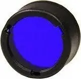 Filtër blu elektrik dore Nitecore NFB23, për MT1A MT2A MT1C, plastikë, i zi