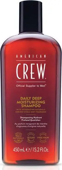 Shampo flokësh American Crew Daily Deep Moisturizing, për përdorim të përditshëm, 250 ml