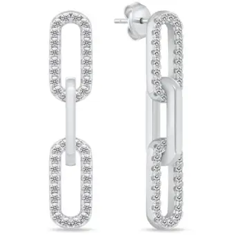 Vathë për femra Brilio Silver EA1035W, të argjendtë