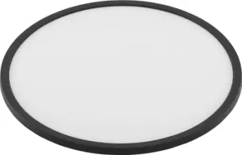 Plafonierë LED TK Lighting Aqua, Ø30 cm, CCT dimmable, e zezë