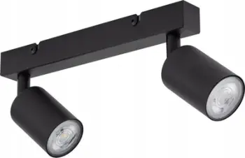 Spot dritë tavoline TK Lighting Upward, 20W, GU10, i zi