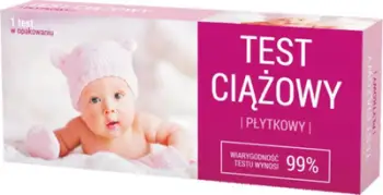 Test shtatzënie Diagnosis Eurus Plate, rezultat 3-5 minuta, i bardhë