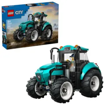 Set lodër LEGO City Tractor 60498, për fëmijë, shumëngjyrësh