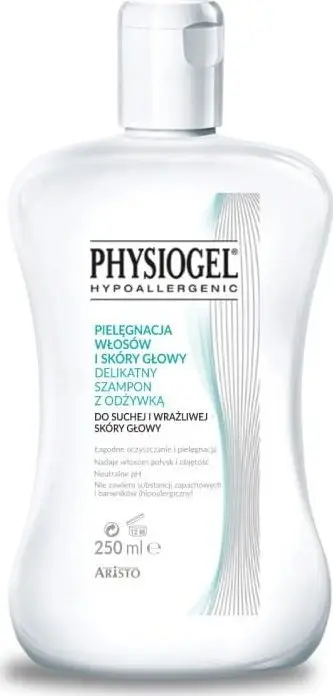 Shampo me balsam Physiogel Delicate, 250ml, për skalp të thatë