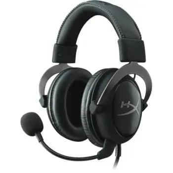 Kufje gaming HyperX Cloud II, me kabllo, gunmetal