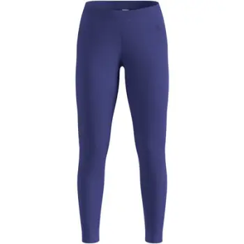 Legins bazë për femra ODLO Natural Merino 200, 100% lesh merino, termorregulluese, blu, S