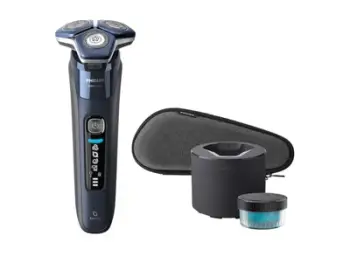 Rrojë elektrike Philips Series 7000 S7886/55, pa kabllo, 60 min përdorim, blu