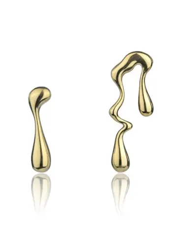 Vathë për femra Marc Malone Averie Gold Earrings MCE24018G, të artë