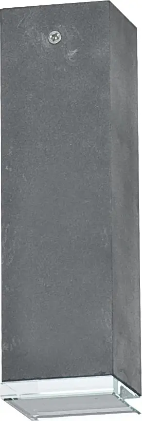 Llambë tavanore Noble, katrore 21cm, GU10 35W, antracit