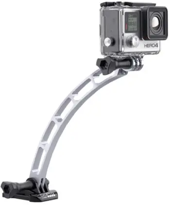 Zgjatues për kamerë aksion SP-Gadgets POV Extender, për GoPro, alumini, argjendtë