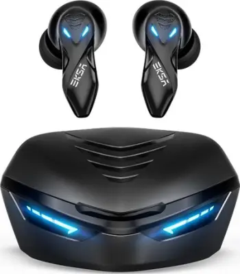 Kufje pa tela Eksa GT1 Cobra TWS, Bluetooth 5.0, gaming, të zeza