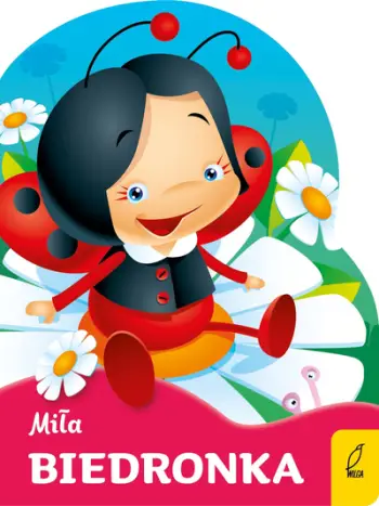 Libër për fëmijë Wilga Mila Biedronka, me rima, karton i trashë, shumëngjyrësh