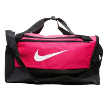 Çantë sportive Nike NK BRSLA S Duffel 9.0, 41L, për femra, rozë e zezë