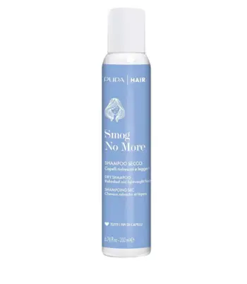 Shampo i thatë për flokë PUPA Milano Smog No More, 200 ml