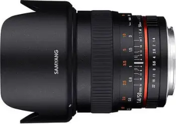 Objektiv Samyang 50mm F1.4 AS UMC, Nikon AE Mount, i zi