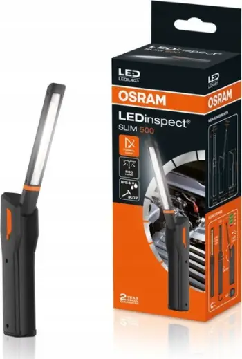 Dritë inspektimi OSRAM LEDinspect LEDIL403, LED, rikarikueshme, e zezë