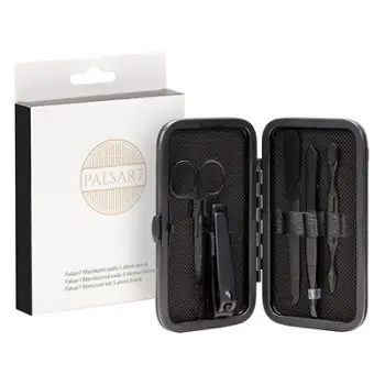 Set manikyri Palsar 7 Travel, 5 pjesë, çelik inox, portativ