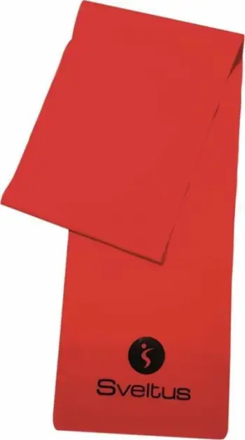 Shirit elastik Sveltus Latex Tape Strong, 1.20 m, i kuq