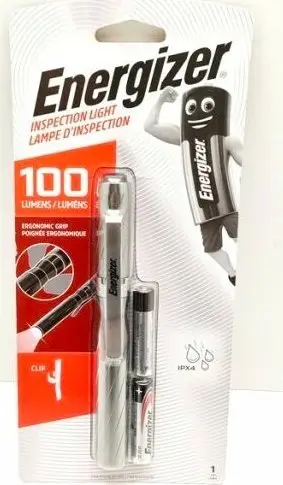 Dritë inspektuese dore Energizer Inspection Light, 100 lumen, IPX4, argjendtë