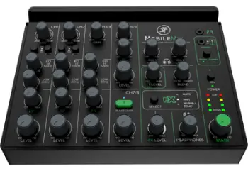 Mikser audio Mackie MobileMix, 8 kanale, Bluetooth, i zi