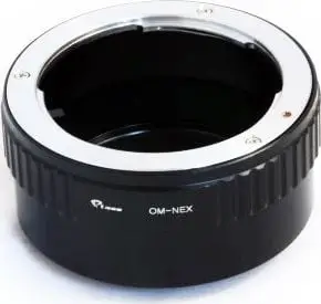 Adapter objektivi Pixco OM NEX, Olympus OM në Sony E, i zi