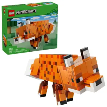 Set ndërtimi LEGO Minecraft The Fox 21588, 497 pjesë, 10+, portokalli
