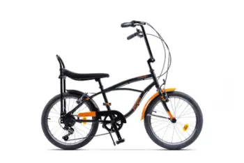 Bicikletë Oras Pegas Strada Mini 7s, 20", kornizë çeliku, e zezë