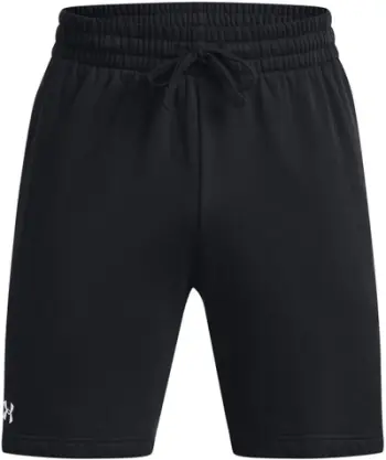 Pantallona të shkurtra Under Armour Rival Fleece M 1379779, pambuk fleece, për meshkuj, gri e errët