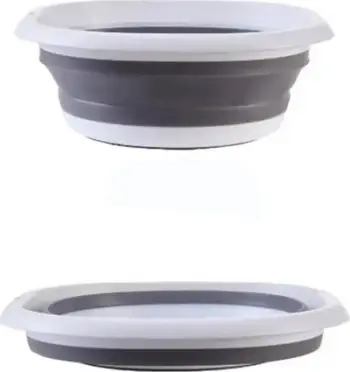 Enë palosëse Strado ZSKMS, 5L, silikon universal, gri e bardhë