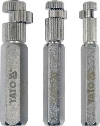 Set për çmontim nipllash Yato YT-21793, 3 copë, 3/8" 1/2" 3/4"