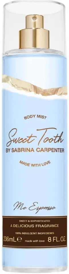 Spraj trupi Sweet Tooth by Sabrina Carpenter Me Espresso, 236ml, për femra