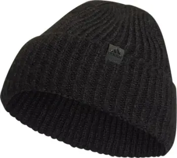 Kapelë dimri adidas Cuff Beanie HM9906, akrilik, uniseks, e zezë