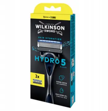 Brisk rroje Wilkinson Sword Hydro 5, për meshkuj, me 2 koka zëvendësuese