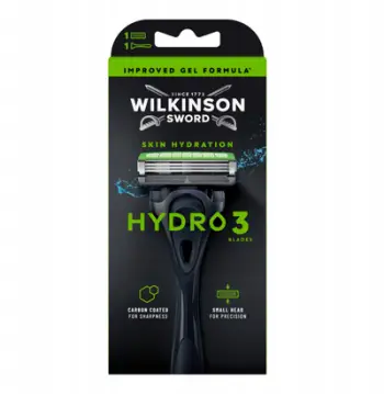 Brisk rroje Wilkinson Sword Hydro 3 Black Edition, 3 tehe, 1 copë, i zi