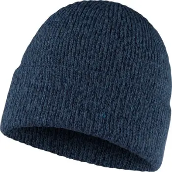 Kapele dimri Buff Jarn Knitted Beanie, e thurur, akrilik, blu navy