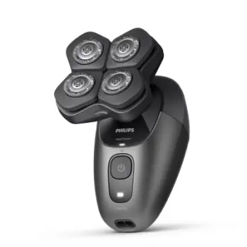 Rroje elektrike Philips Series 7000 Head Shaver Pro HS7980/15, 90 min bateri, 4 koka, gri