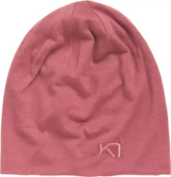 Kapelë dimri për femra Kari Traa Tikse Beanie 611433, 100% lesh Merino, cedar