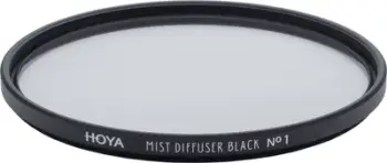 Filtër fotografik Hoya Mist Diffuser Black No1, 67mm, efekt difuzioni, i zi