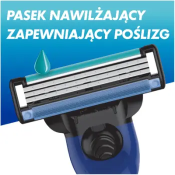 Koka rroje zëvendësuese Gillette Mach3 Start, 3 tehe, paketim 15 copë, blu