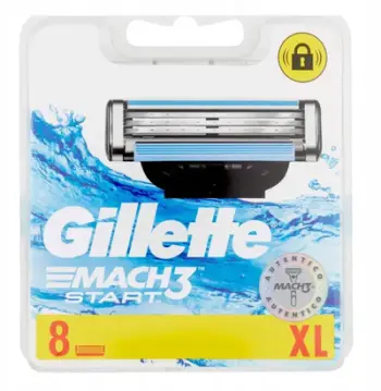 Tehë rroje Gillette Mach3 Start, zëvendësuese, paketim 8 copë