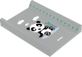 Dyshek ndërrimi Sensillo Soft Africa Panda, i butë, i papërshkueshëm nga uji, gri