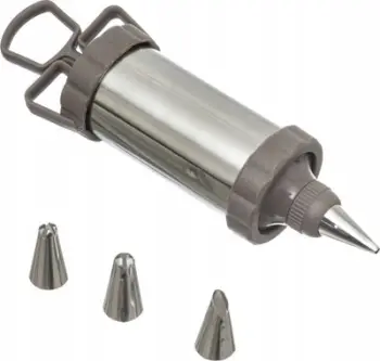 Dekorues për torta Spoke Ox, 4 maja, çelik inox, 19 cm