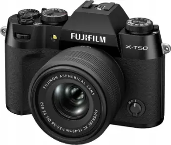 Aparat fotografik Fujifilm X-T50 XC 15-45mm, 40.2MP, X-Trans CMOS 5 HR, i zi