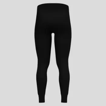 Leggings termik Odlo Active Warm, bazë e ngrohtë, për meshkuj, i zi