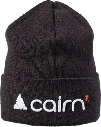 Kapele dimërore Cairn Diego Hat 102, leshi i trashë, e zezë