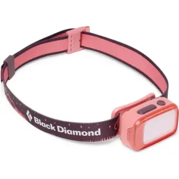 Llambë koke për fëmijë Black Diamond Wiz Kid, e rikarikueshme, me rrip elastik sigurie, shumëngjyrëshe