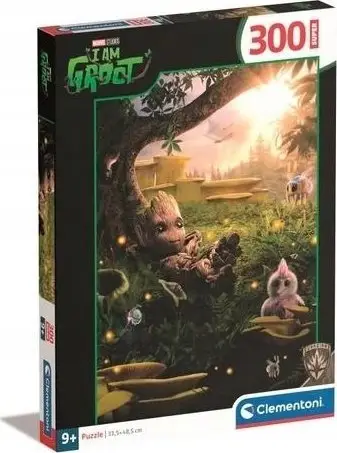 Puzzle Clementoni Marvel Groot, 300 pjesë, XXL