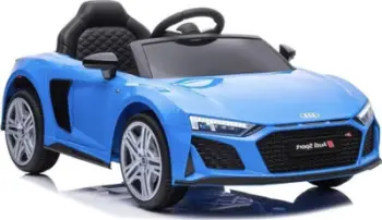 Makina elektrike për fëmijë Audi R8 Spyder, 12V, USB MP3, blu