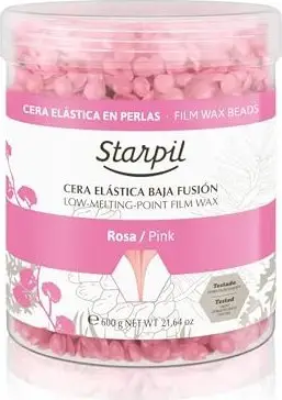 Dy të depilimi Starpil Pink, granulë dylli e fortë, 600g, rozë